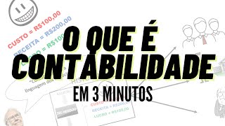 O QUE É CONTABILIDADE em 3 minutos Linguagem dos negócios [upl. by Giuditta224]