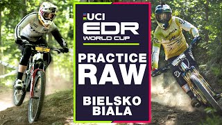 PRACTICE RAW  BielskoBiala Poland UCI Enduro World Cup [upl. by Lennej]