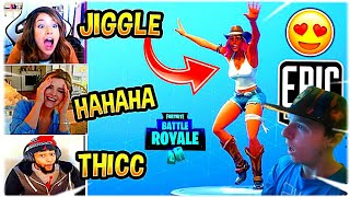 CALAMITY SKIN BOOBS JIGGLE GLITCH  Fortnite Battle Royale [upl. by Leruj]