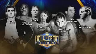 Congratulations to the 2016 Legacy Inductees 2016 WWE Hall of Fame on WWE Network [upl. by Tabb664]