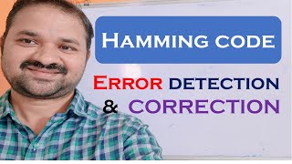 Hamming Code  Error Detection and Error Correction [upl. by Verena]