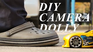 DIY CAMERA DOLLY – Smooth Shots on a Budget [upl. by Uwton942]