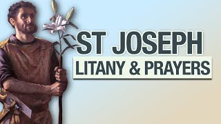 Litany of St Joseph amp Prayers [upl. by Johppah]