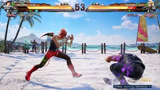 TEKKEN 8 Asuka vs King [upl. by Ybrik]