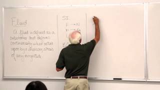 Fluid Mechanics Fundamental Concepts Fluid Properties 1 of 34 [upl. by Zacks]