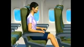 VietnamAirlines Inflight Safety Demonstration  Boeing 777 [upl. by Rothenberg]