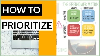 How to Prioritize Tasks Effectively GET THINGS DONE ✔ [upl. by Sonaj]