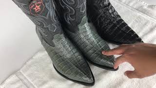 How To Know If Your Crocodile Boots Are Real [upl. by Ahsiemak]