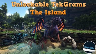 Unlockable Tekgrams on the Island Ark survival evolved Tutorial Xbox PS4 and PC [upl. by Darleen]