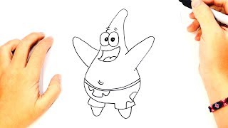 Como dibujar a Patricio de Bob Esponja [upl. by Kcireddor]