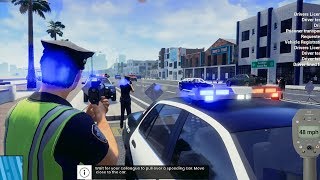 Police Simulator Patrol Duty  Traffic Checkpoint 4K [upl. by Amalie]