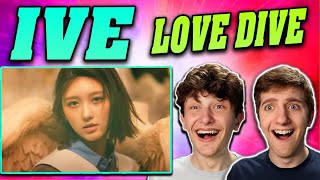 IVE  LOVE DIVE MV REACTION [upl. by Noram907]