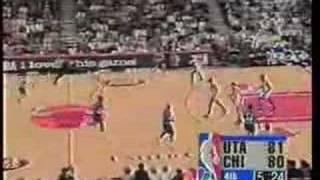 1997 NBA Finals Jazz vs Bulls Game 6 part 10 [upl. by Awahsoj962]