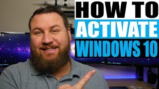 How to Activate Windows 10 [upl. by Westbrooke]