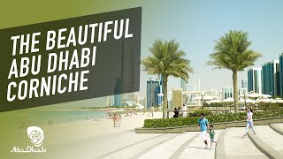 The iconic Abu Dhabi Corniche  Experience Abu Dhabi [upl. by Etteinotna]