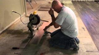 COREtec Plus USFloors end cut 3 [upl. by Nealon]