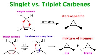 Carbenes Part 2 Cyclopropanation CH Insertion and the BamfordStevens Reaction [upl. by Anitneuq]