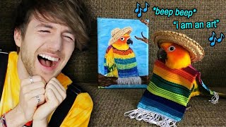 TALKING PARROTS ARE THE FUNNIEST ANIMALS ON EARTH [upl. by Naed340]