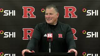 Greg Schiano Michigan State PostGame Press Conference 101423 [upl. by Wolfie]