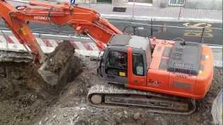 hitachi zaxis scavatore [upl. by Nilson821]