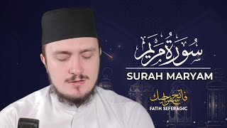 SURAH MARYAM 19  Fatih Seferagic  Ramadan 2020  Quran Recitation w English Translation [upl. by Yentuoc865]