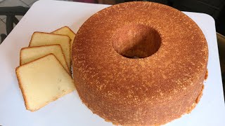 How to make a Butter quotPlainquot Pound cake with no icing [upl. by Bum770]