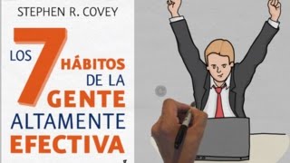 Los 7 Habitos de la Gente Altamente Efectiva por Stephen Covey  Resumen Animado [upl. by Idak945]