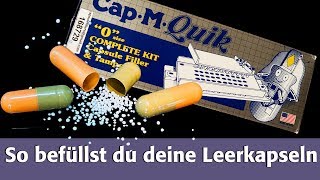 So befüllst du deine Leerkapseln [upl. by Arykahs]