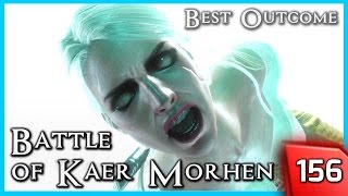 Witcher 3 ► THE BATTLE OF KAER MORHEN  Full Crew  Best Outcome 156 PC [upl. by Danyluk]