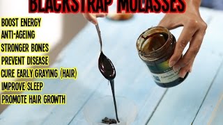 Blackstrap Molasses  Benefits amp Uses  The Beauty Reel [upl. by Suedama]