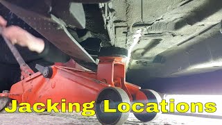 how to ford jacking points [upl. by Gwynne]