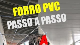 FORRO PVC  PASSO A PASSO [upl. by Nnyleahs]