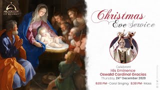 Archdiocese of Bombay  Christmas Eve Service  December 24 2020 [upl. by Nygem]