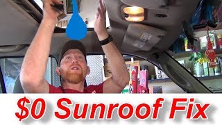 Sunroofs Everything How to Fix One OR Make it Manual for FREE [upl. by Curkell]