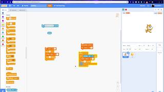 Making a Timer and Score Counter in Scratch [upl. by Manvil]