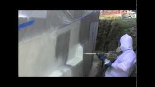 OneStep Concrete Waterproofing  Elastomeric Bridging Polyurea [upl. by Baniaz]