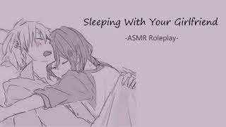 ASMR Falling asleep with girlfriend 4 hour sleepaid white noise soft breathing [upl. by Lafleur440]