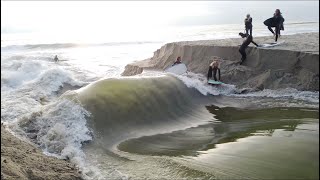 RAW How a RIVER WAVE FORMS START TO FINISH [upl. by Schoenfelder]