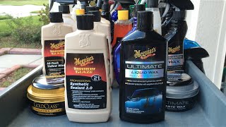 Meguiars Ultimate Liquid Wax amp M21 Synthetic Sealant 20  WaxMode Review [upl. by Airogerg]