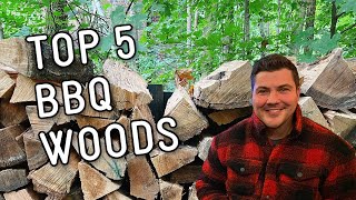 Top 5 Woods for Barbecuing [upl. by Ybreh38]