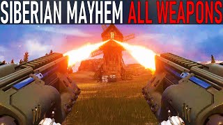 Serious Sam Siberian Mayhem  All Weapons [upl. by Hebert]