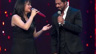 Aditi Singh Sharma With The Singer Side Of Shahrukh At RSMMA  Radio Mirchi [upl. by Monty]