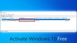 How to Find Windows 10 Product Key  2021 [upl. by Paz]