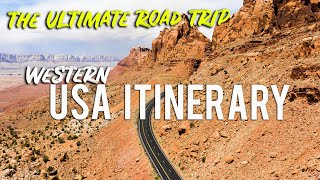 THE ULTIMATE WESTERN USA ROAD TRIP ITINERARY [upl. by Tailor]