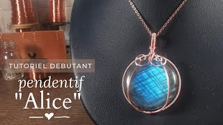 tutoriel pendentif débutant [upl. by Picardi]