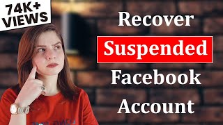 Recover Suspended Facebook Account Unsuspend Your Facebook AccountFacebook Account Recovery [upl. by Yurik]