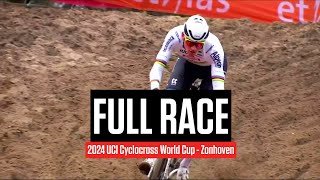 FULL RACE 2024 UCI Cyclocross World Cup  Zonhoven [upl. by Sudhir]