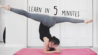 How to do an elbow stand in 5 minutes [upl. by Jasun684]