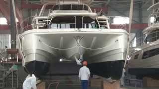 Aquila Power Catamarans  Sino Eagle Factory Tour [upl. by Nwahsat996]