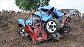 Biggest Crashes Banger Racing [upl. by Anerual210]